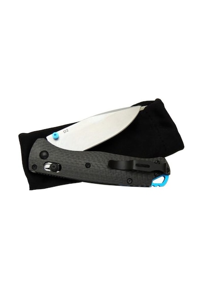 Bugout Carbon Fiber Sap D2 Çelik Kamp Çakısı Gri