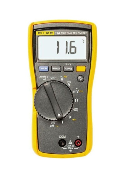 Fluke 116 Sıcaklık Ve Mikroamper Ölçme Özellikli Hvac Multimetre