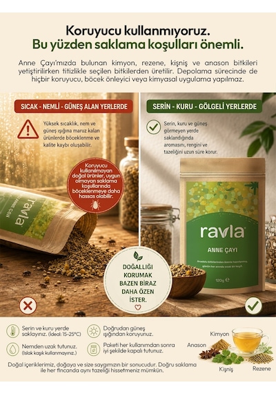 Ravla Anne Çayı - 120g