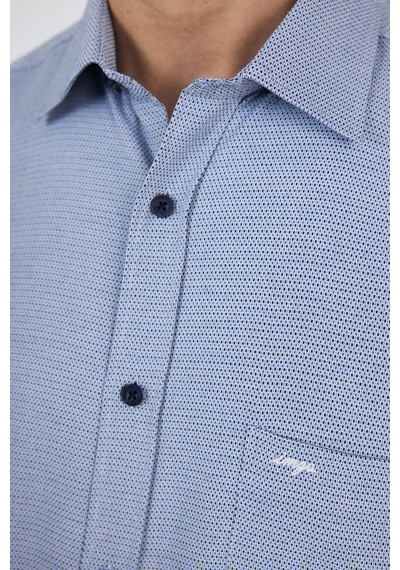 İmza Koyu Lacivert Sert Yaka Kendinden Desenli Classic Pamuklu Comfort Fit Gömlek 1004250219 Koyu Lacivert İmza Koyu Lacivert Sert Yaka Kendinden Desenli Classic Pamuklu Comfort Fit Gömlek 1004250219 Koyu Lacivert