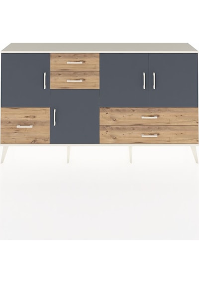 Arges Konsol 4 Raflı 5 Çekmeceli 4 Kapaklı 176x30x99 Aytaşı-antrasit/çam Antrasıt/atlas Çam - Aytası Arges Konsol 4 Raflı 5 Çekmeceli 4 Kapaklı 176x30x99 Aytaşı-antrasit/çam Antrasıt/atlas Çam - Aytası