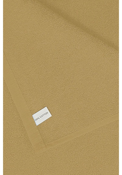6 Lı Premium %100 Pamuklu Kuaför & Berber Saç Havlusu 50x90 Cm Bej