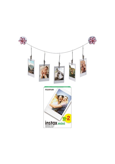 Instax Tüm Mini Makineler ile Uyumlu 20'li Film ve 5'li Resim Ask