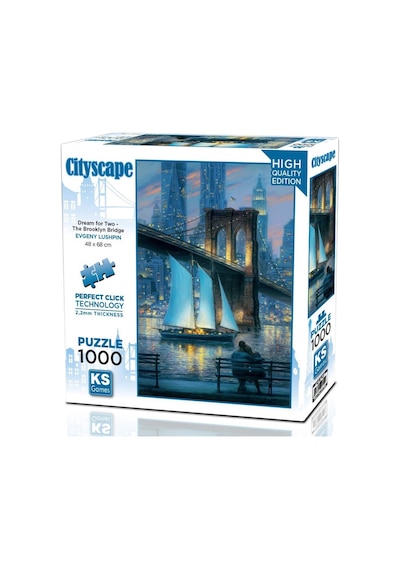 Ks Games 1000 Parça İki Kişilik Rüya Puzzle - Evgeny Lushpin
