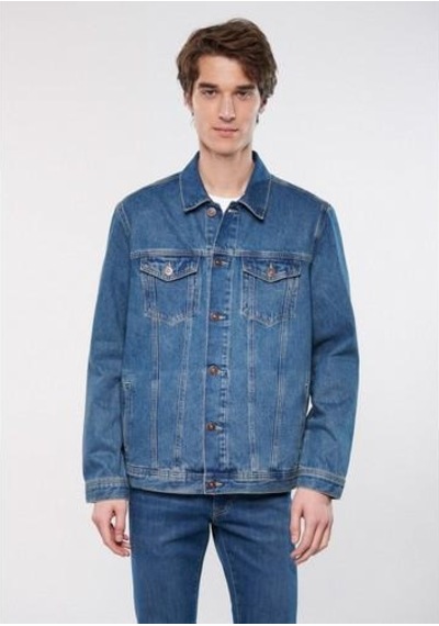 Mavi Mavi Erkek Drake Vintage Comfort Jean Ceket 010143-28013 İndigo