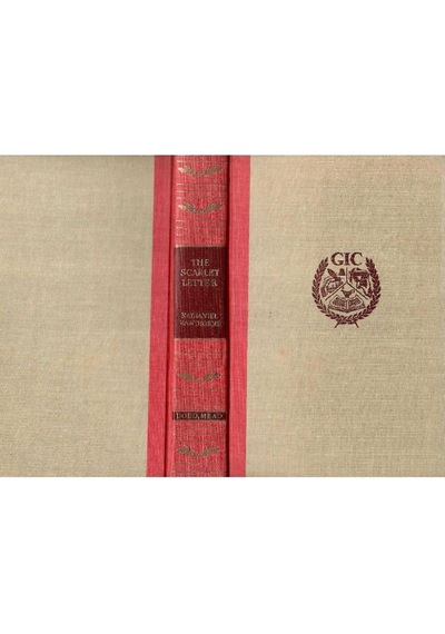 The Scarlet Letter -by Nathaniel Hawthorne 1948 1.baskı Great Illustrated Classics