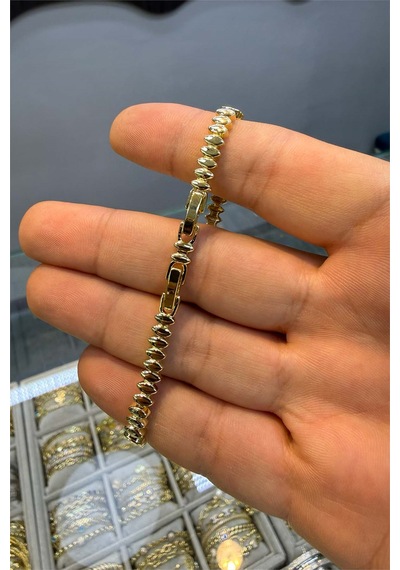 Taşsız Xuping Kadın Bileklik Altın