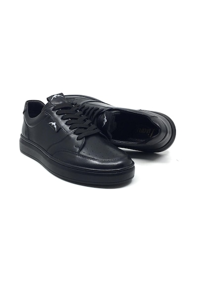 Lisans Shoes %100 Deri Ortopedik Erkek Yazlık Rahat Sneaker Spor Ayakkabı 40-44 Siyah