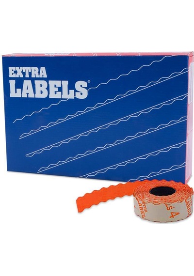Fdm Labels Turuncu Meto Etiketi 4 No 42 Rulo