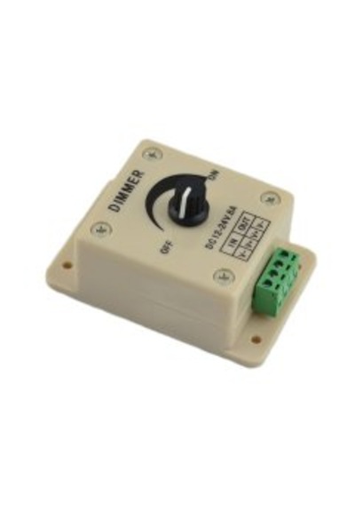 12-24 Volt 8 Amper Şerit Led Potlu Dimmer