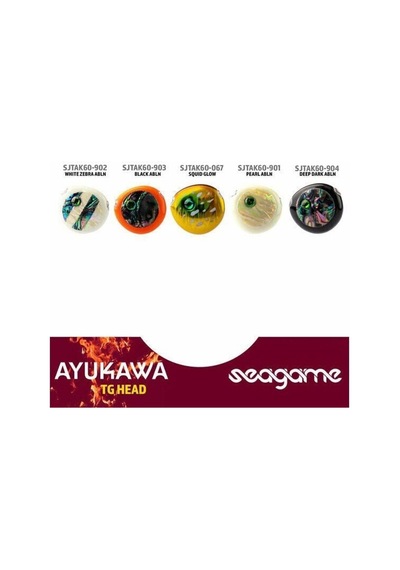 Seagame Ayukawa Tg Head 100g Tai Rubber Slider