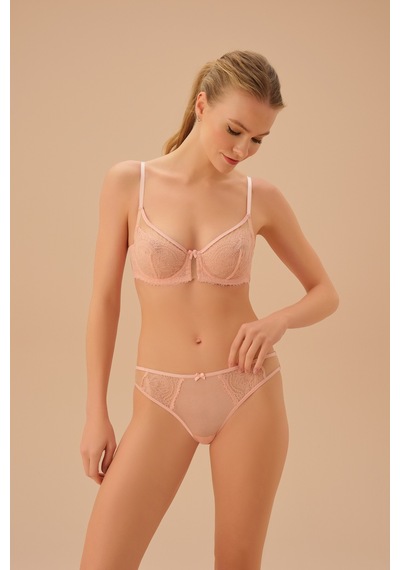 Suwen Laurel Slip Külot St4410601077 Pembe