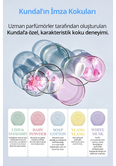 Yoğun Nem Sunan Parfümlü El Kremi Kundal Signature Perfumed Hand Cream White Musk