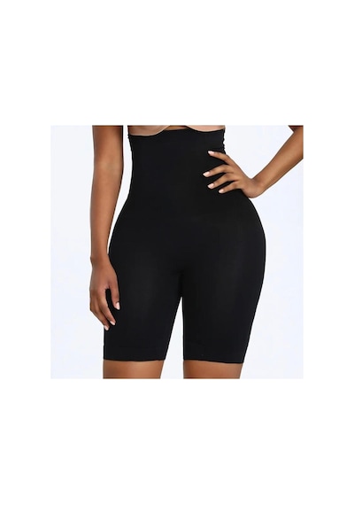 Fit Women Paçalı Korse Bel Ve Basen , Bel ı Kalça Yüksek Bel Korse 2050 Siyah