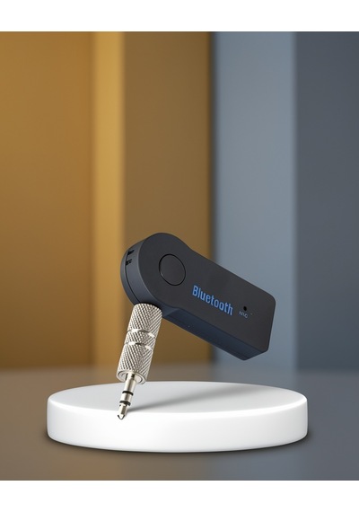Bluetooth Araç Kiti 3.5mm Aux Bağlantılı Dahili Mikrofonlu