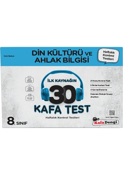 Kafa Dengi 8. Sınıf Din Kültürü Ve Ahlak Bilgisi 30 Kafa Test