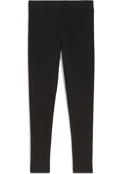Puma Essentıals Logo Genç Tayt 688352 01 SiYAH