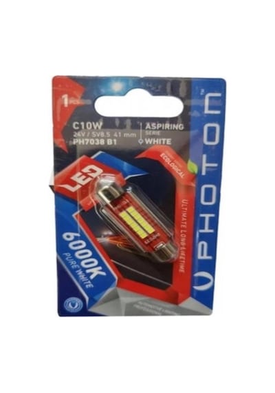 C10w 41mm 24v Sofit Led Tekli Blıster