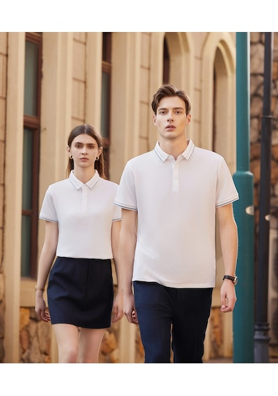 New Performance.arw50316.serintutan-antibakteriyel-yüksek Kalite.düğmeli Polo T.shirt Beyaz