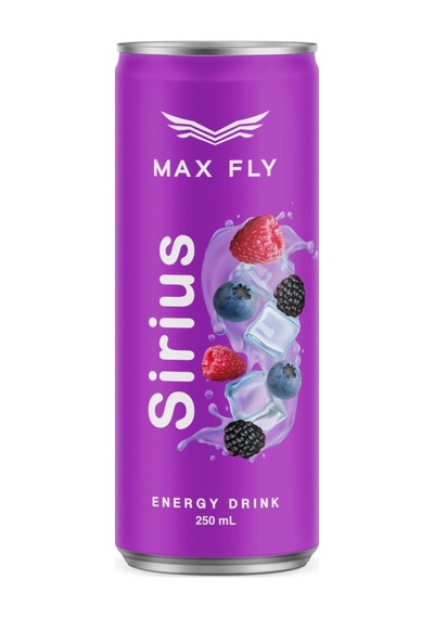 Max Fly Sirius Enerji İçeceği 250 Ml