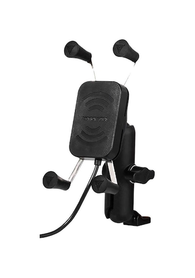Motowolf Ayna Bağlantılı Wireless Şarjlı Telefon Tutucu