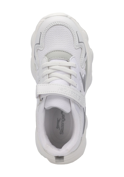 Slazenger PARIS Çocuk Cırt Cırtlı Beyaz Sneaker