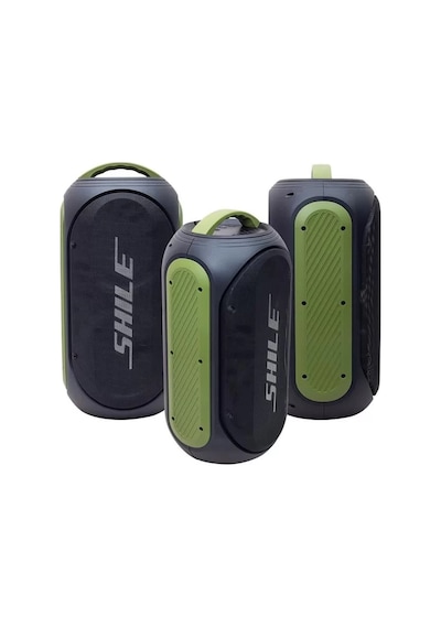 Sh Shile Sl-2019a El Mikrofonlu-kumandalı Usb/sd/bt Işıklı Taşınabilir Şarjlı Seyyar Anfi Najmaddin