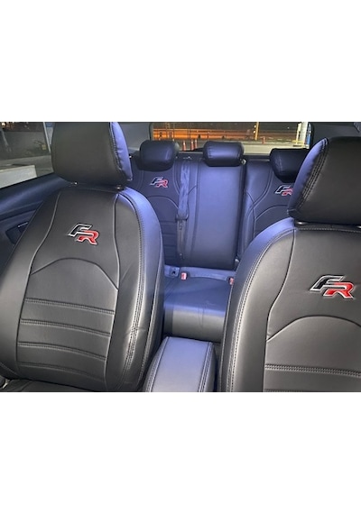 Seat Leon Araca Özel Deri Oto Koltuk Kılıfı (506388803)