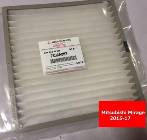 Mitsubishi Space Star ,attrage Polen Filtresi