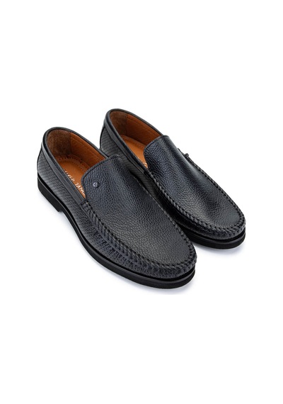 Tamer Tanca Erkek Hakiki Deri Gri Loafer Ayakkabı 478 A1625 Erk Ayk Y25 Grı Fnsj Gri