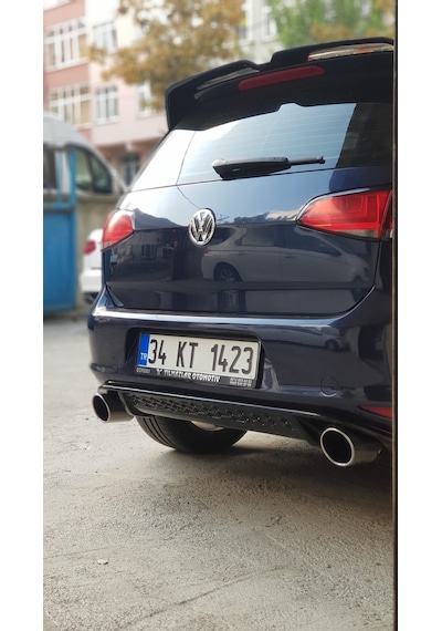 Volkswagen Golf 7 Gti Difüzör (Plastik)