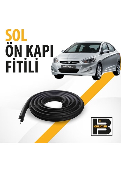 Hyundai Accent 2012-2018 Sol Ön Kapı Fitili Bm03357