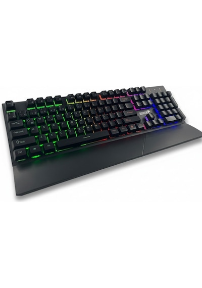 Bugatek Bggmng Mekanik Hisli Rainbow Metal Gaming Klavye
