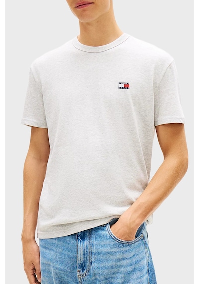 Tommy Jeans Erkek T Shirt Dm0dm22667 P08 Gri
