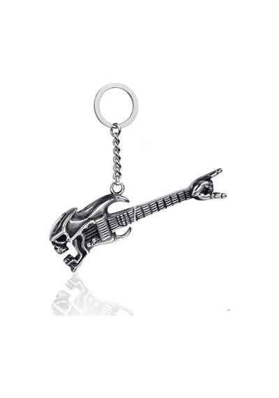 Bas Gitar Kuru Kafa Anahtarlık