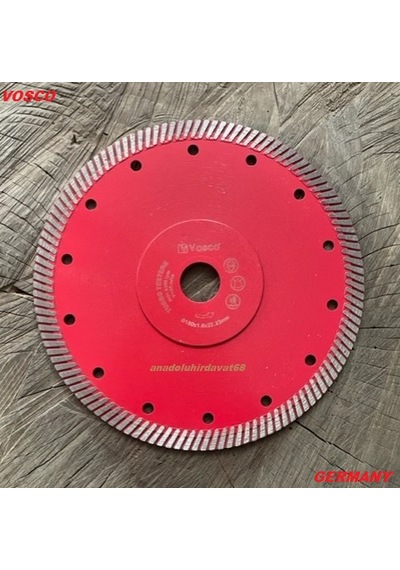 Vsc 180mm Turbo Granit Kesme Elması Seramik Kesme Testeresi Germany