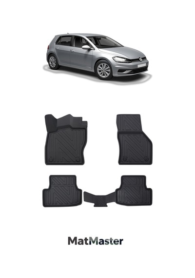 Volkswagen Golf 7 2018 Model 5d Ekstra Havuzlu Paspas