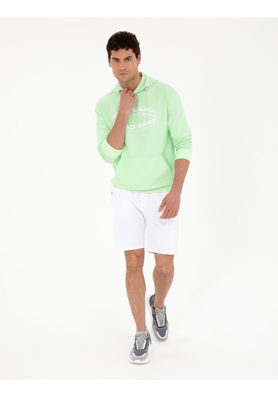 Pierre Cardin Erkek Beyaz Şort Örme 50284172-vr013 Beyaz