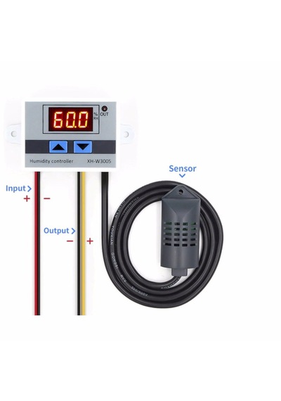 Xh-w3005 Dc 12v Nem Kontrol Cihazı Kuluçka Uyumlu