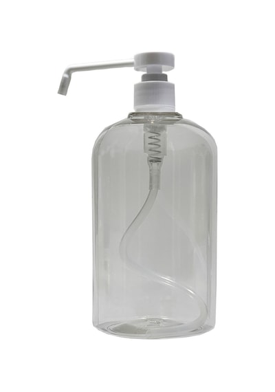 Boş Pet Şişe Ambalaj 500 Ml & Pompalı Sprey 4 Adet Takım