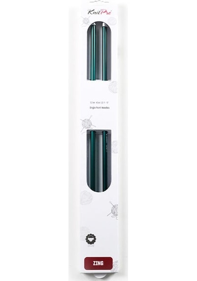 Knitpro Zing El Örgü Şişi 40cm 8.00mm Single Pointed Ndsl 47336
