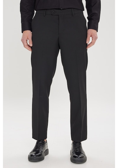 Ac&Co / Altınyıldız Classics Regular Fit Geniş Kesim Yan Cep Klasik Erkek Pantolon - Siyah Ac&Co / Altınyıldız Classics Regular Fit Geniş Kesim Yan Cep Klasik Erkek Pantolon - Siyah