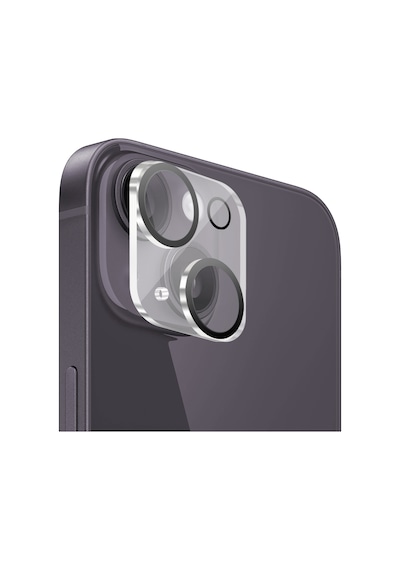 Buff Apple iPhone Uyumlu  14 Plus - 2x5d Ekran Koruyucu + Şeffaf Kılıf + Lens Koruyucu Glass