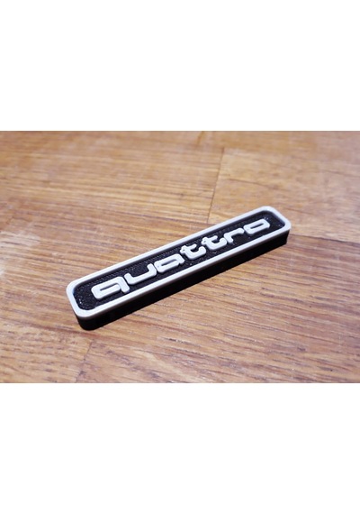 Audi Quattro Anahtar Etiketi