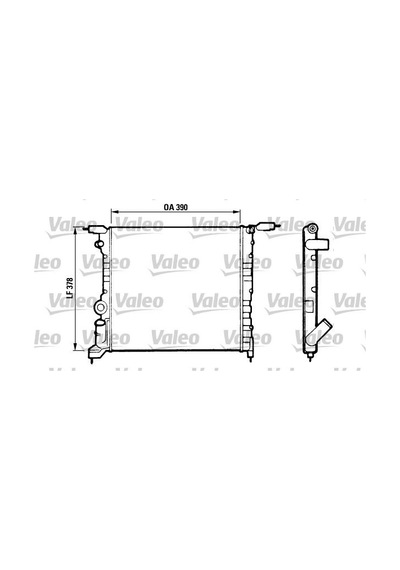 Valeo Radyatör Clıo 1.4 Rn/rt 816657 7700784040 7701034770