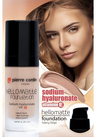 Pierre Cardin Hellomatte Fondöten Tawny Beige 30 ML