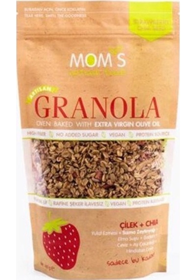Moms Çilek Chıa Granola 360 Gr