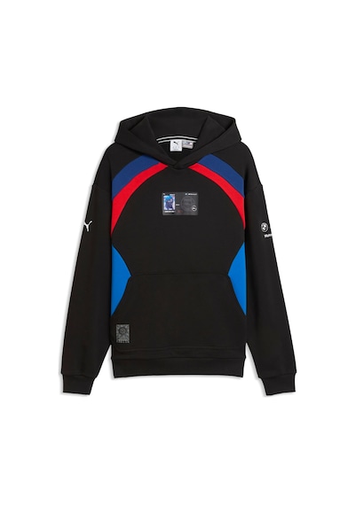 Puma Bmw M Motorsport Lıfestyle Erkek Geniş Kesim Kapüşonlu Sweatshırt 634804 01 Siyah