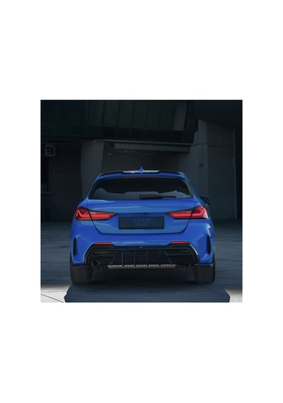 Bmw F40 1 Serisi 2019-2024 Arka Difüzör M Paket Uyumlu Piano Black Difüzör