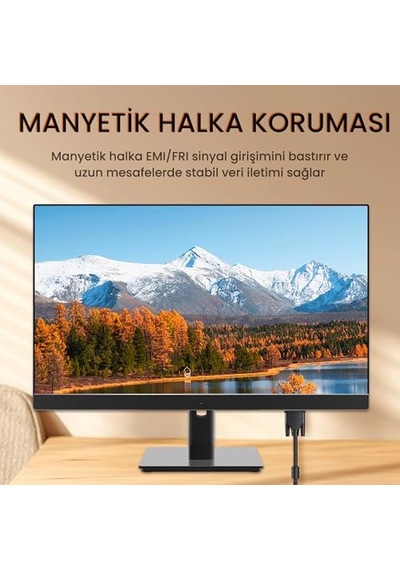 1080p 60hz Vga Görüntü Kablosu 1.5 Metre Genel
